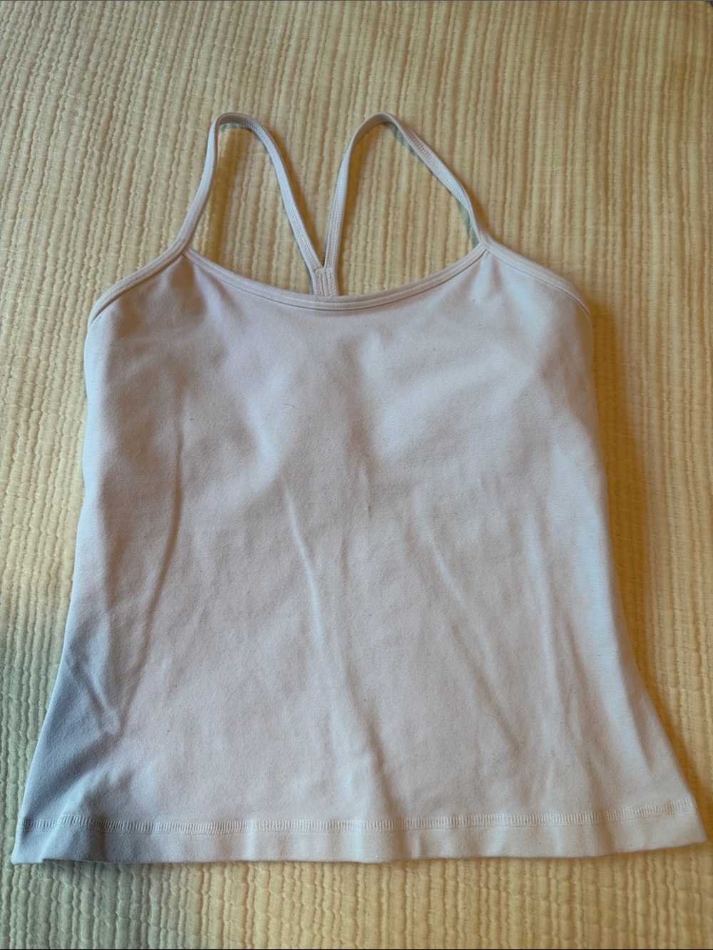 Women’s Cropped Lululemon Spaghetti Strap Workout Tank Top